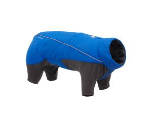 Ruffwear Vert Coverall Cappotto per cani, Blue Pool - Tg. M: L 50 - 66 cm