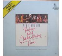 RUFUS AND CHAKA KHAN LIVE - RUFUS AND CHAKA KHAN LIVE -12"Single Ain't Nobody/Sweet Thing (German Pressing)