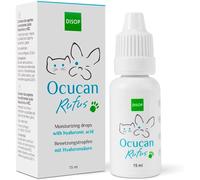 Rufus Gocce Idratanti per Occhi Di Cani E Gatti. Gocce Idratanti Con Acido Ialur
