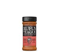 Rufus Teague Fish Rub 193g - Rub BBQ alle erbe e limone per pesce e frutti di mare - Gusto leggermente affumicato - Per piastra, griglia o padella - Regalo BBQ