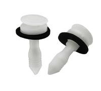 Rufutle Rivetti in Plastica per Auto per Jaguar S/X-Type, 20 Pezzi Clip di Fissaggio per Pannello Porta Bianco Rivetti in plastica Clip per Auto C2S13494