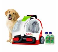Rug Doctor Pet Detergente portatile per macchie con 2 detergenti da 500 ml con formula per animali domestici