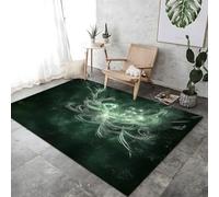 Rug Minimalist Arch Lines Print Large Area Rug Brown Home Carpet 80x150cm - Indoor Doorway Non-Slip Floor Mat Carpet Polyester Fiber Easy To Clean Washable Rugs,