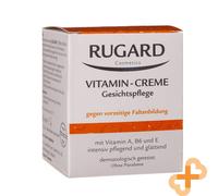 RUGARD Vitamina Rich Crema Viso 50ml a Prevenire Premature Arricciato Idratante
