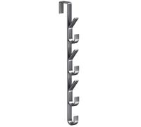 Rugatrice posteriore della porta: gancio per porta, gancio in acciaio al carbonio robusto sopra la porta | Gancio portaoggetti multifunzionale design verticale, risparmio di spazio, per vestiti
