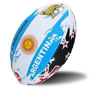 RUGBIER - Pallone da allenamento per rugby - Taglia 5 Training - Alta gamma - Allenamento e gioco - Categorie maschili & Senior - 4 Nazioni