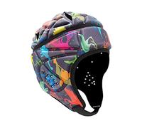 Rugby Copricapo Bambini Giovani Imbottito per Pattinaggio A Rullo Baseball Multicolore