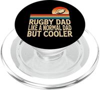 Rugby Dad Like A Normal Dad But Cooler - Funny Father's Day PopSockets PopGrip per MagSafe