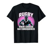 Rugby Dove Il Coraggio ha conseguenze Rugby Design Rugby Maglietta