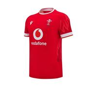RUGBY GALLES - MAGLIA GARA BODY FIT HOME - MACRON - Stagione 2024/25