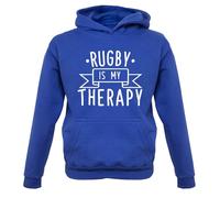 Rugby Is My Therapy - Bambini Felpa/Maglione - League Union Nazioni 6 Sei