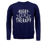 Rugby Is My Therapy - Bambini Felpa/Maglione - League Union Nazioni 6 Sei