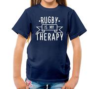 Rugby Is My Therapy - T-Shirt - League Union Nazionali 6 Sei England Love
