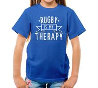 Rugby Is My Therapy - T-Shirt - League Union Nazionali 6 Sei England Love