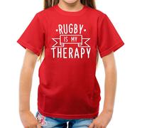 Rugby Is My Therapy - T-Shirt - League Union Nazionali 6 Sei England Love