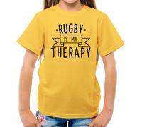 Rugby Is My Therapy - T-Shirt - League Union Nazionali 6 Sei England Love