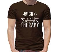 Rugby Is My Therapy - T-Shirt - League Union Nazionali 6 Sei Inghilterra Love