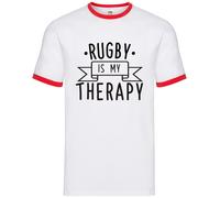 Rugby Is My Therapy - Uomo Suoneria - League Union Nazioni 6 Sei Inghilterra