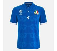RUGBY ITALIA - MAGLIA COTONE HOME MM - MACRON - RWC 2023