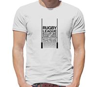 Rugby League Better Than Union - T-Shirt - Inghilterra Sei Nazioni 6 Nations