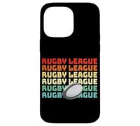 Rugby League Giocatore Retro Sport Team Vintage Custodia per iPhone 14 Pro Max