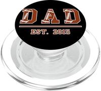 Rugby Papà Dal 2015 Compleanno Padre Festa Vintage PopSockets PopGrip per MagSafe
