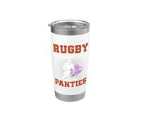 Rugby perché i cuscinetti sono per le mutandine Bicchiere termico in acciaio inox doppia parete