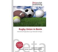 Rugby Union in Benin: International Rugby Board, Ligue Nationale de Rugby