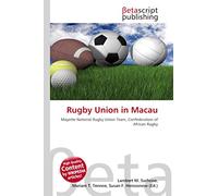 Rugby Union in Macau: Mayotte National Rugby Union Team, Confederation of African Rugby