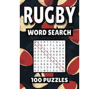 Rugby Word Search: 100 Pages of Puzzles, Word Scramble, Word Find, and Vocabulary Activities for Kids, Adults, and Seniors