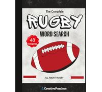 Rugby Word Search: Gift Book for Rugby Players and Fans