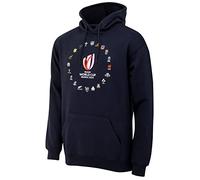 Rugby World Cup Felpa RWC 20 Nations - Collezione ufficiale Coppa del Mondo di Rugby 2023, taglia M