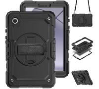 Rugged Backcover Shoulder Strap adatta per Samsung Galaxy Tab A9 8.7 inch