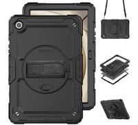 Rugged Backcover Shoulder Strap adatta per Samsung Galaxy Tab A9 Plus