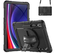 Rugged Backcover Shoulder Strap adatta per Samsung Galaxy Tab S10 Ultra / Galaxy