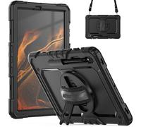 Rugged Backcover Shoulder Strap adatta per Samsung Galaxy Tab S7 FE / Galaxy Tab