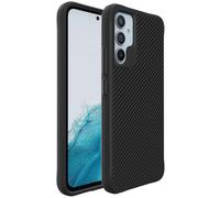 IMOSHION Rugged Hybrid Carbon Cover per Samsung Samsung Galaxy A34 (5G), Nero