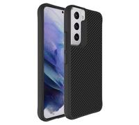 IMOSHION Rugged Hybrid Carbon Cover per Samsung Samsung Galaxy S22, Nero