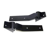 Rugged Ridge 11218.01 Kit Cerniera Portellone Posteriore Nero; Jeep Wrangler YJ 87-95