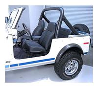 Rugged Ridge 13401.01 Sedile Anteriore Schienale Alto Nero Standard