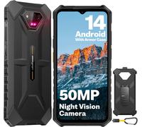 Rugged Smartphone 12GB+64GB(256GB Espandibile) Cellulare 6320Mah Batteria, Andro