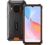 Rugged Smartphone Blackview BV6200 PRO, 12GB+128GB (Estensione 1TB), Batteria 13000mAh, 6.56'' HD+, ArcSoft® 13MP+8MP, IP68 MIL-STD-810H Cellulare Impermeabile Antiurto Android 13 DUAL SIM, Arancione