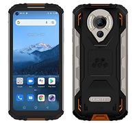 Rugged Smartphone OUKITEL WP16, Cellulare con Batteria 10600mAh, Fotocamera Visione Notturna 20MP, IP68 Impermeabile, Android 11, Helio P60 Octa Core 8GB 128GB,6.4'' HD+,Dual SIM NFC Arancione