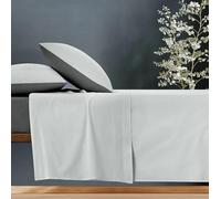 Ruggeri - Completo Letto - 100% Morbida Microfibra di Alta Qualità | Federe + 1 Lenzuolo con Angoli + 1 Lenzuolo Sopra - Collezione Everyday (Grigio Chiaro e Grigio Scuro, Matrimoniale)