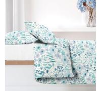 Ruggeri - Parure Copripiumino - 100% Cotone di Alta Qualità Morbido e Traspirante | 2 Federe + 1 Copripiumino | Collezione Everyday (Primavera, Matrimoniale)