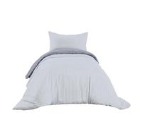 Ruggeri - Parure Copripiumino - Singolo - Made in Italy - 100% Puro Cotone - Collezione Essential (Geometrico)