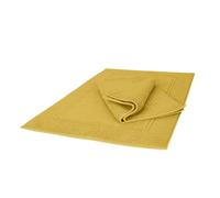 Ruggeri - Set 2 Tappeti Bagno 50x80 cm - 100% Cotone Extra Morbido - Collezione Let's Color! (Giallo)