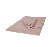 Ruggeri - Set 2 Tappeti Bagno 50x80 cm - 100% Cotone Extra Morbido - Collezione Let's Color! (Rosa)