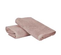 Ruggeri - Set 2 Teli Doccia e Bagno 70x140 cm - 100% Puro Cotone Extra Morbido - Collezione Asciugamani - Let's Color! (Rosa)