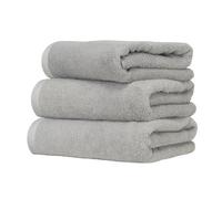 Ruggeri - Set 3 Asciugamani Viso 50x100 100% Cotone - Extra Morbido - Collezione Let's Color! (Grigio)